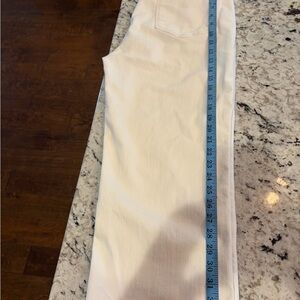 Judy Blue White Wide Leg Crop Jeans Size 13/31